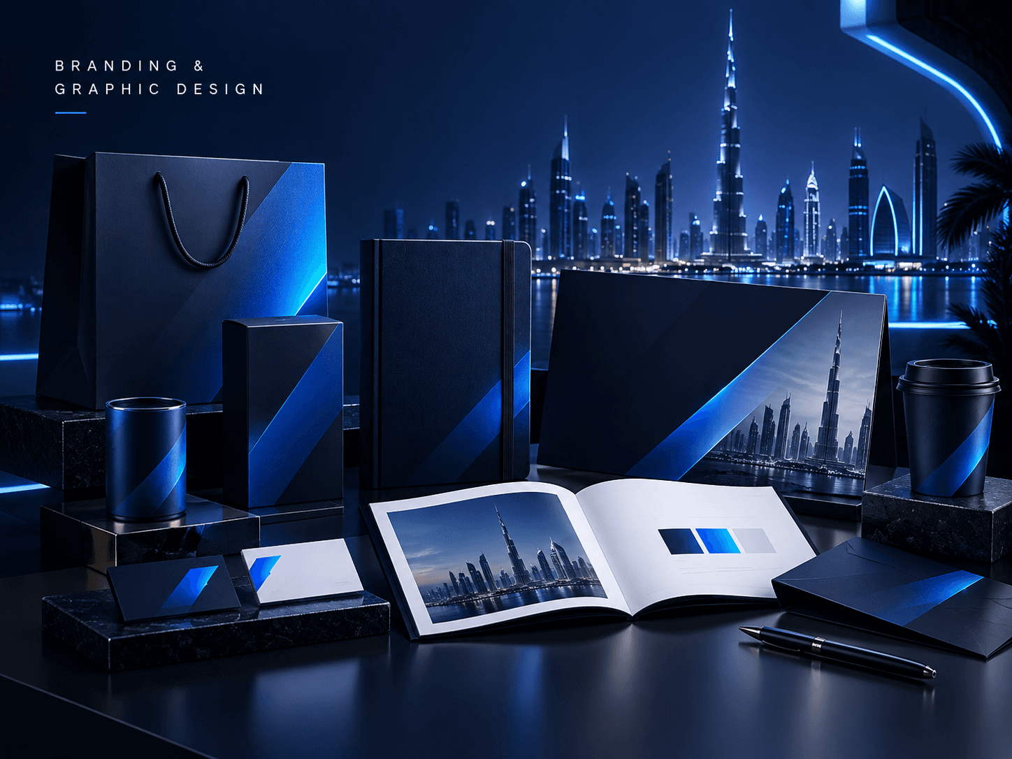 Concept illustration for Branding & Graphic Design